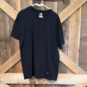 Supreme Hanes Classic Black Tee